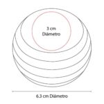 PELOTA ANTI-STRESS COLORFUL BICOLOR SOC 910 (PU) - Imagen 4