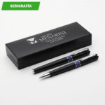 SET DE BOLÍGRAFOS CATALUÑA NEGRO ST-019N ( ST-019 - ST019 - BOLÍGRAFOS ) - Imagen 2