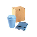 SET DE VASO Y LIBRETA ORIZABA AZUL CLARO ST-024A ( ST-024 - ST024 - OFICINA )
