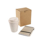 SET DE VASO Y LIBRETA ORIZABA BEIGE ST-024BE ( ST-024 - ST024 - OFICINA )