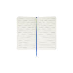 LIBRETA PEQUEÑA “WHITE” (T525 AZUL) - Imagen 2