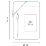 FUNDA PARA TABLET DAIKI GRIS TAB 006 G (POLIÉSTER) - Imagen 3