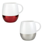 TAZA TAURÉ PLATA TAZ 012 S (PORCELANA - ACERO INOXIDABLE) - Imagen 4