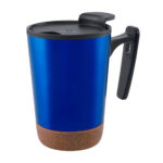 TAZA KILIA AZUL TAZ 033 A (ACERO INOXIDABLE - PLÁSTICO - CORCHO)