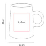 TAZA SAIMAA GRIS TAZ 034 G (CERÁMICA) - Imagen 2