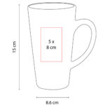 TAZA PARA SUBLIMAR RANIJI BLANCO TAZ 035 B (CERÁMICA) - Imagen 3