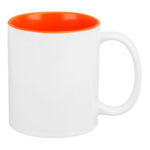 TAZA PARA SUBLIMAR PANAJI NARANJA TAZ 036 O (CERÁMICA)