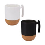 TAZA BIKANER NEGRO TAZ 038 N (PORCELANA - CORCHO) - Imagen 3