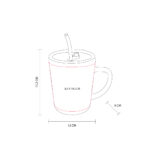 TAZA BANAO ROJO TAZ 059 R (VIDRIO - PLÁSTICO - SILICÓN) - Imagen 4