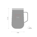 TAZA TASSE NEGRO MORADO TAZ 062 M (ACERO INOXIDABLE - PLÁSTICO) - Imagen 4