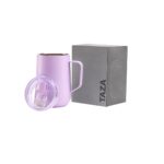 TAZA TASSE NEGRO MORADO TAZ 062 M (ACERO INOXIDABLE - PLÁSTICO) - Imagen 3