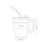 TAZ 065 P - TAZA MAGIE ROSA (ROSA - PLASTICO - RUBBER) - Imagen 3