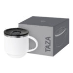 TAZ 069 B - TAZA KULDUR BLANCO (BLANCO - ACERO INOXIDABLE - PLASTICO) - Imagen 2