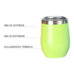 VASO OYAM BLANCO TE-061B ( TE-061 - TE061 - VASOS ) - Imagen 2