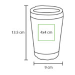 VASO PAINE AZUL TE-062A ( TE-062 - TE062 - TERMOS ) - Imagen 4