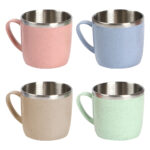 TAZA SIUMU ROSA CLARO TE-123RS ( TE-123 - TE123 - TAZAS ) - Imagen 2