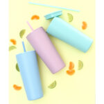 VASO COLELLI AZUL CLARO TE-165A ( TE-165 - TE165 - VASOS ) - Imagen 4