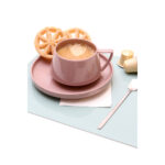 JUEGO HASSAN ROSA PALIDO TE-195RS ( TE-195 - TE195 - TAZAS ) - Imagen 3