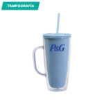 VASO ANGE AZUL CLARO TE-214A ( TE-214 - TE214 - VASOS ) - Imagen 2