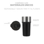 VASO NYBRO VERDE LIMON TE-227V ( TE-227 - TE227 - VASOS ) - Imagen 2