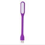 MINI LAMPARA PORTATIL FLEXIBLE USB LED (TEC055-U) MORADO