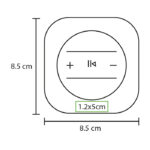 BOCINA NORMANDÍA NEGRO TH-076N ( TH-076 - TH076 - BOCINAS ) - Imagen 2