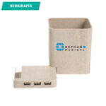 PORTA LÁPICES RIVNE BEIGE TH-095BE ( TH-095 - TH095 - OFICINA ) - Imagen 2