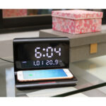 RELOJ GALATI NEGRO TH-156N ( TH-156 - TH156 - PARED Y ESCRITORIO ) - Imagen 4