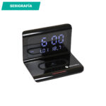 RELOJ GALATI NEGRO TH-156N ( TH-156 - TH156 - PARED Y ESCRITORIO ) - Imagen 2