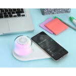 JUEGO DE CARGADOR INALAMBRICO HASAKA BLANCO TH-184B ( TH-184 - TH184 - CARGADORES Y POWER BANK ) - Imagen 3