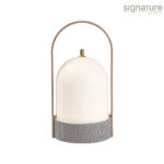 BOCINA CON LÁMPARA MONGAR BLANCO TH-200B ( TH-200 - TH200 - BOCINAS )