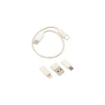 SET DE CABLES TARTU BAMBÚ TH-223C ( TH-223 - TH223 - CARGADORES Y POWER BANK ) - Imagen 2