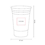 TMPS 119 V - VASO FIESTA VERDE (VERDE - PLASTICO) - Imagen 3