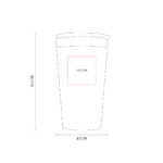 TERMO GLOSSY ROSA TMPS 143 P (ACERO INOXIDABLE - PLÁSTICO) - Imagen 3