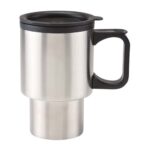 TERMO TRAVEL MUG PLATA TMPS 16 (ACERO INOXIDABLE - PLÁSTICO)