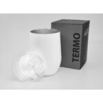 TERMO PARA SUBLIMAR BLANCO TMPS 163 B (ACERO INOXIDABLE - PLÁSTICO) - Imagen 4