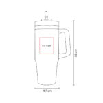TMPS 164 P - TERMO DIMASH ROSA (ROSA - ACERO INOXIDABLE - PLASTICO) - Imagen 3