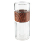 TERMO DE VIDRIO NANKIN CAFE TMPS 167 C (VIDRIO - PLÁSTICO - ACERO INOXIDABLE) - Imagen 2