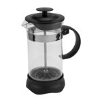 PRENSA FRANCESA COCKER NEGRO TMPS 170 N (VIDRIO - PLÁSTICO - ACERO INOXIDABLE)