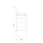 TERMO SNORKEL AZUL TMPS 172 A (ACERO INOXIDABLE - PLÁSTICO) - Imagen 2