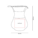 TMPS 208 N - CAFETERA DE GOTEO MISTE NEGRO (NEGRO - VIDRIO BOROSILICATO - SILICON) - Imagen 7