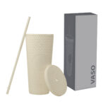 TMPS 213 BE - VASO ELMAS BEIGE (BEIGE - PLASTICO) - Imagen 3