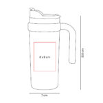 TMPS 216 P - TERMO CELIES ROSA (ROSA - ACERO INOXIDABLE - PLASTICO) - Imagen 3