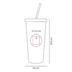 TMPS 219 MC - VASO PRIDE MULTICOLOR (MULTICOLOR - PLASTICO) - Imagen 6