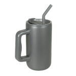 TMPS 222 G - TERMO TURNI GRIS (GRIS - ACERO INOXIDABLE - PLASTICO - SILICON)