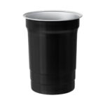 TMPS 226 N - VASO PONG NEGRO (NEGRO - ALUMINIO)