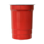 TMPS 226 R - VASO PONG ROJO (ROJO - ALUMINIO) - Imagen 3