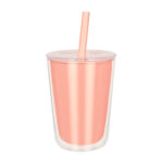 TMPS 227 P - VASO ELISSA ROSA (ROSA - PLASTICO)