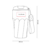 TMPS 229 V - TERMO STREDNA VERDE (VERDE - ACERO INOXIDABLE - PLASTICO - POLIESTER - PU) - Imagen 4