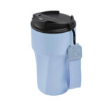 TMPS 229 A - TERMO STREDNA AZUL (AZUL - ACERO INOXIDABLE - PLASTICO - POLIESTER - PU)